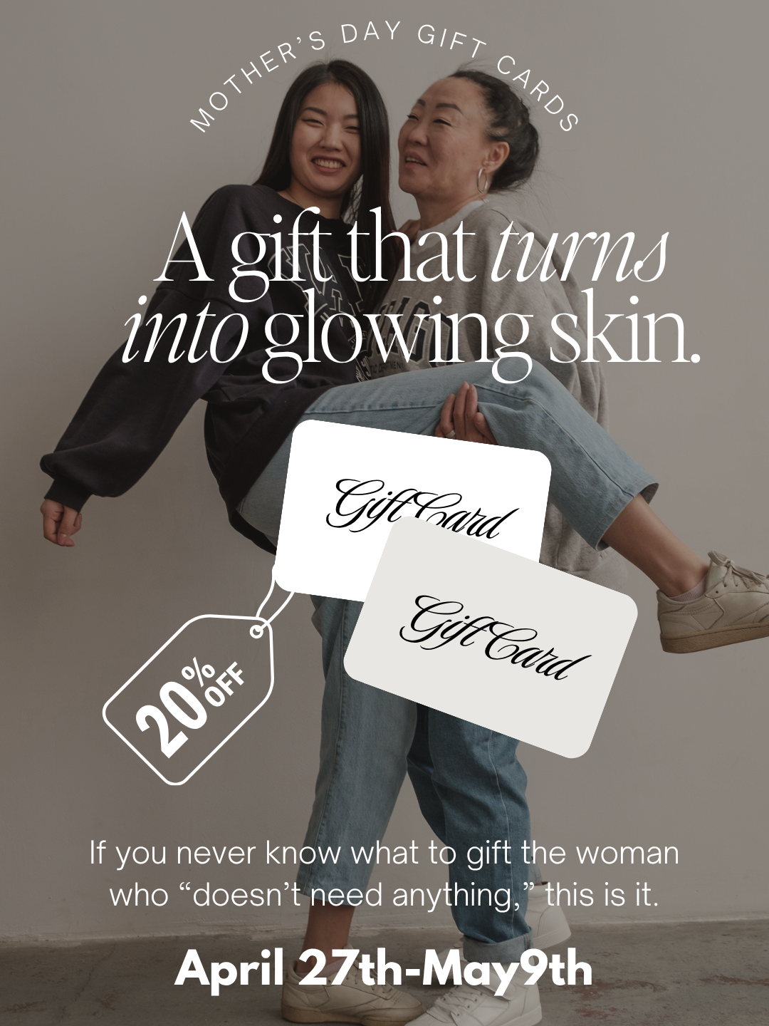 mothers day medspa gift cards ct