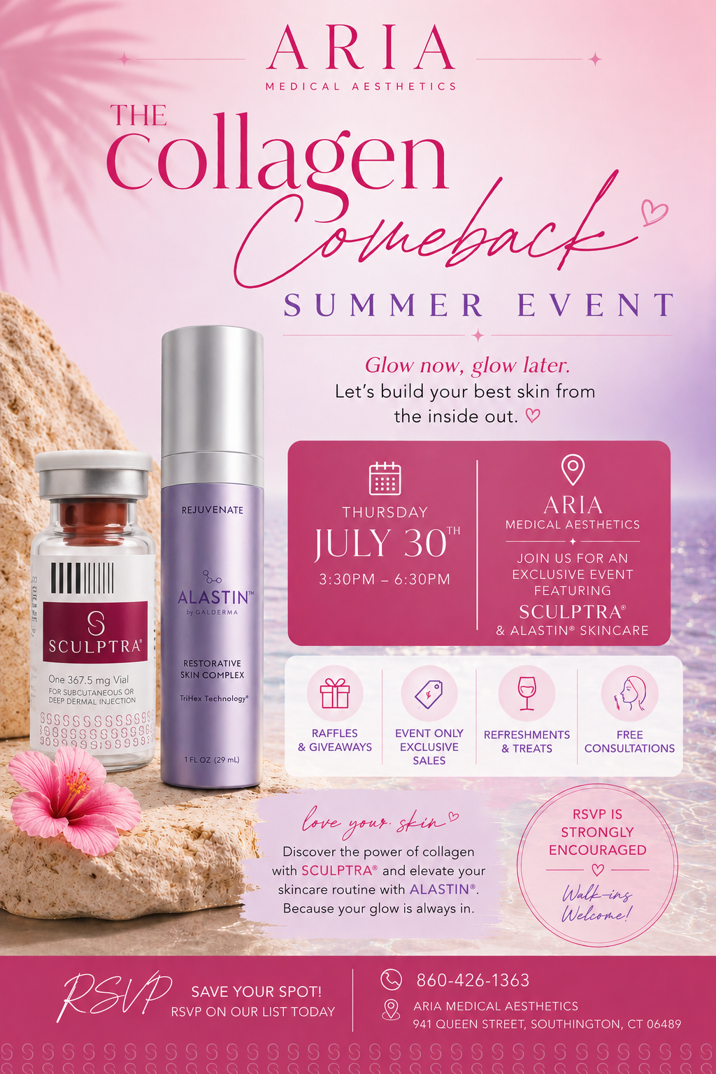 ct medspa sculptra event