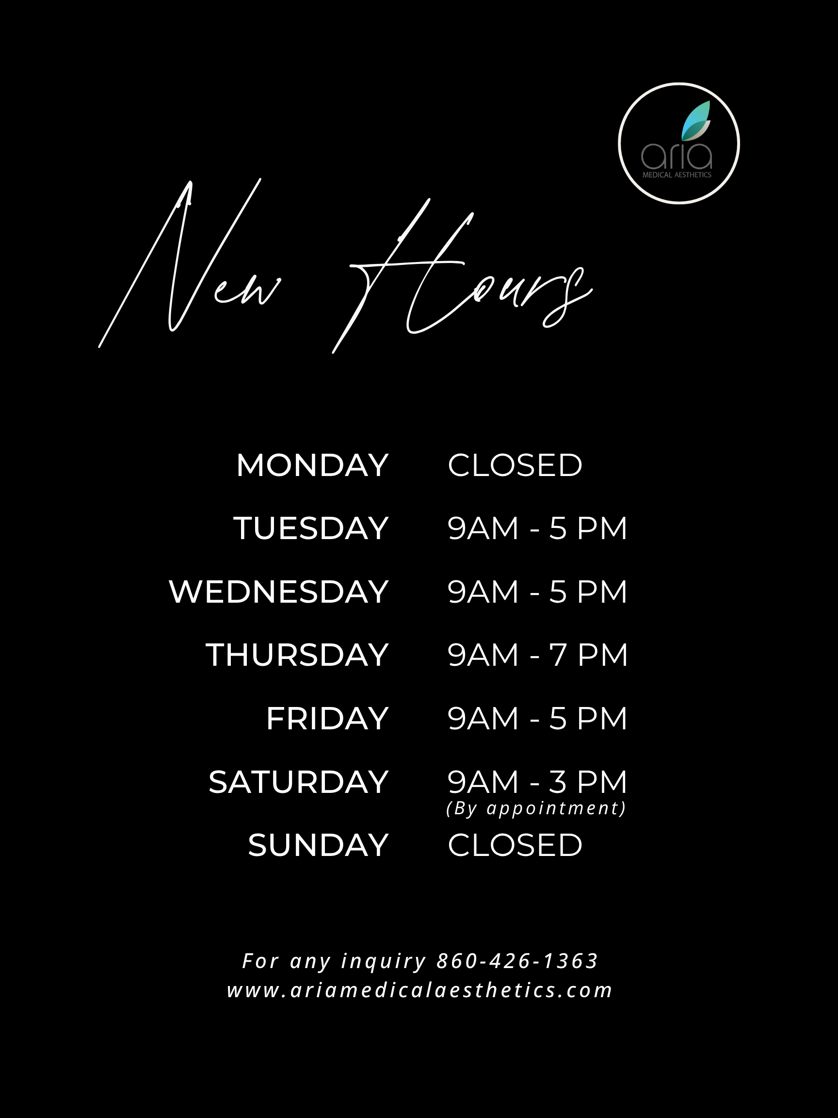 new hours